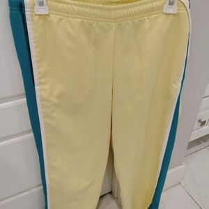 Nike Women's Yellow and Teal Track Pants